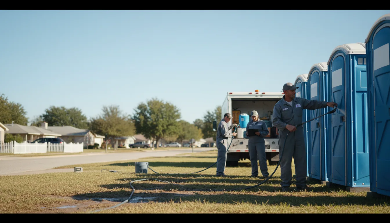 Long-Term Portable Toilet Rental in Charter Oak, IA near me